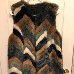 Boutique Faux Fur Vest